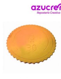 Base 3mm Extrafuerte 30cm Oro Azucren