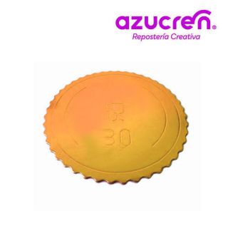 Base 3mm Extrafuerte 30cm Oro Azucren