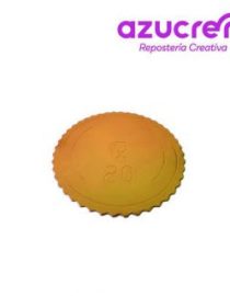Base 3mm Extrafuerte 20cm Oro Azucren