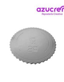 Base 3mm Extrafuerte 20cm Plata Azucren