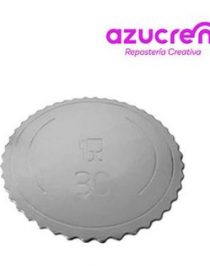 Base 3mm Extrafuerte 30cm Plata Azucren