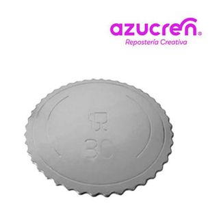 Base 3mm Extrafuerte 30cm Plata Azucren