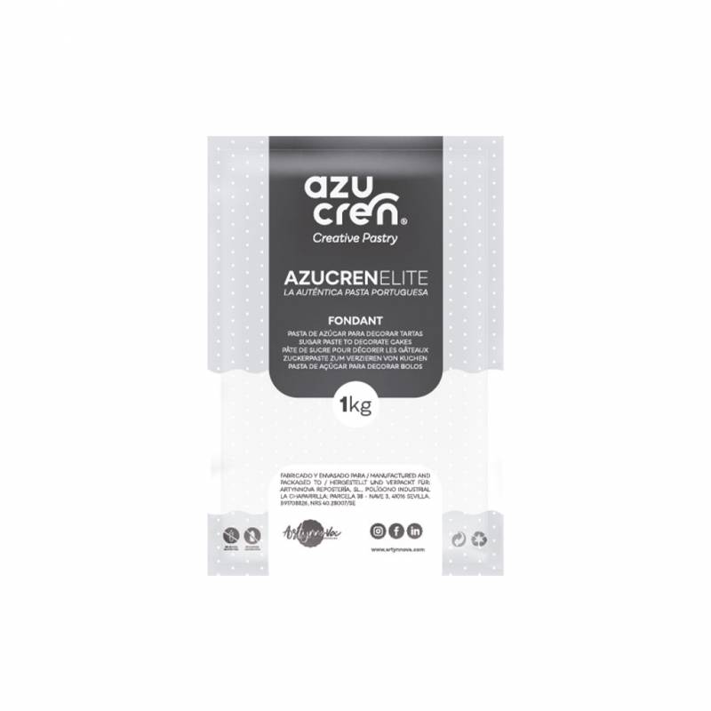 Fondant 1k Blanco Azucren