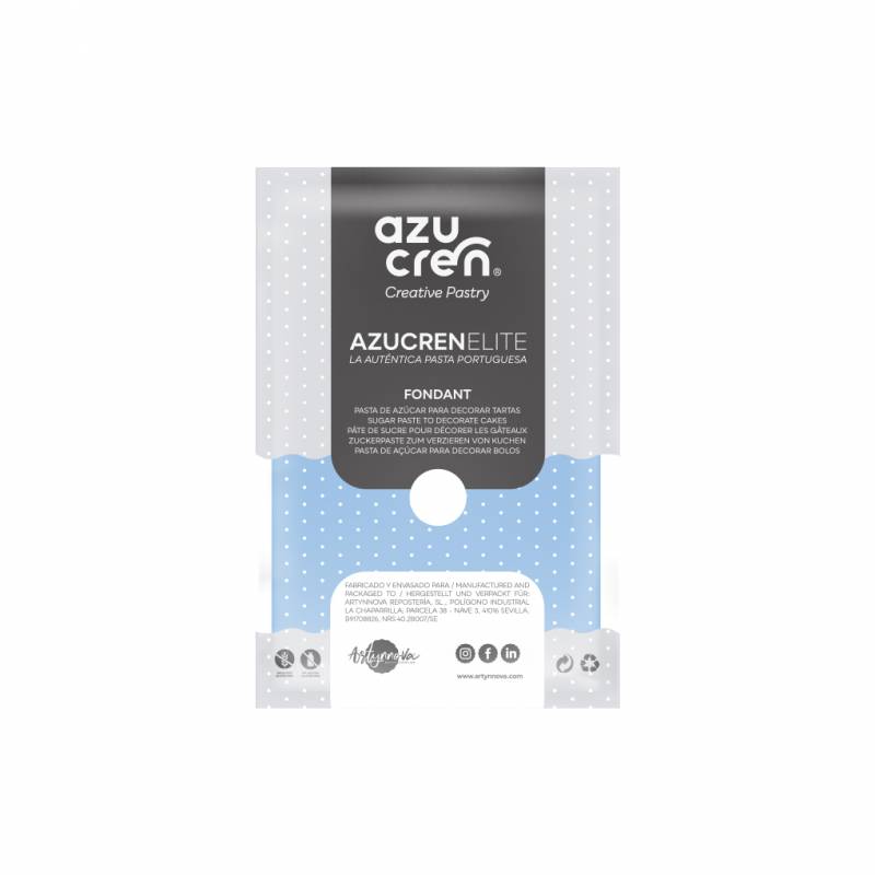 Fondant 250g Azul Cielo Azucren
