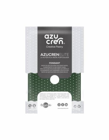 Fondant 250g Verde Acebo Azucren