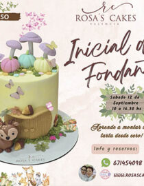 CURSO "INICIACION AL FONDANT" - SABADO 12 DE SEPTIEMBRE - 10.00 A 16.30 HS