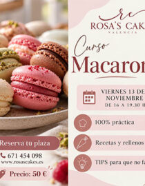 CURSO INICIAL MACARONS - VIERNES 13 DE NOVIEMBRE