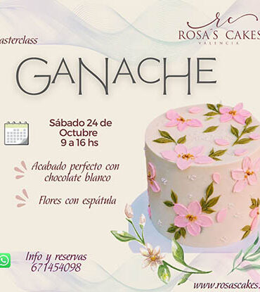 CURSO TARTA GANACHE - SABADO 24 DE OCTUBRE