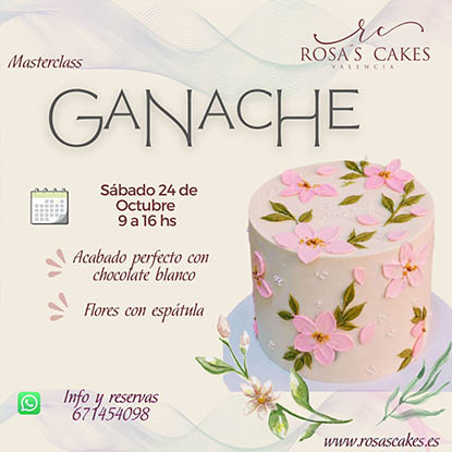 CURSO TARTA GANACHE - SABADO 24 DE OCTUBRE