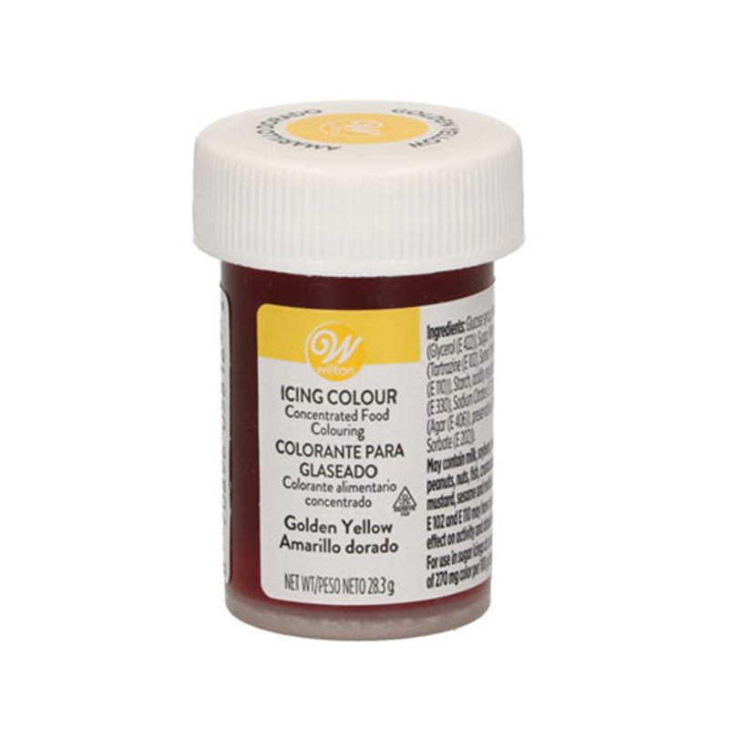 Colorante Pasta Wilton 28.3g Amarillo Dorado