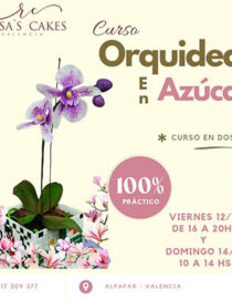 CURSO "ORQUIEDEA DE AZUCAR" - 2 CLASES - 12 de DICIEMBRE Y 14 de DICIEMBRE