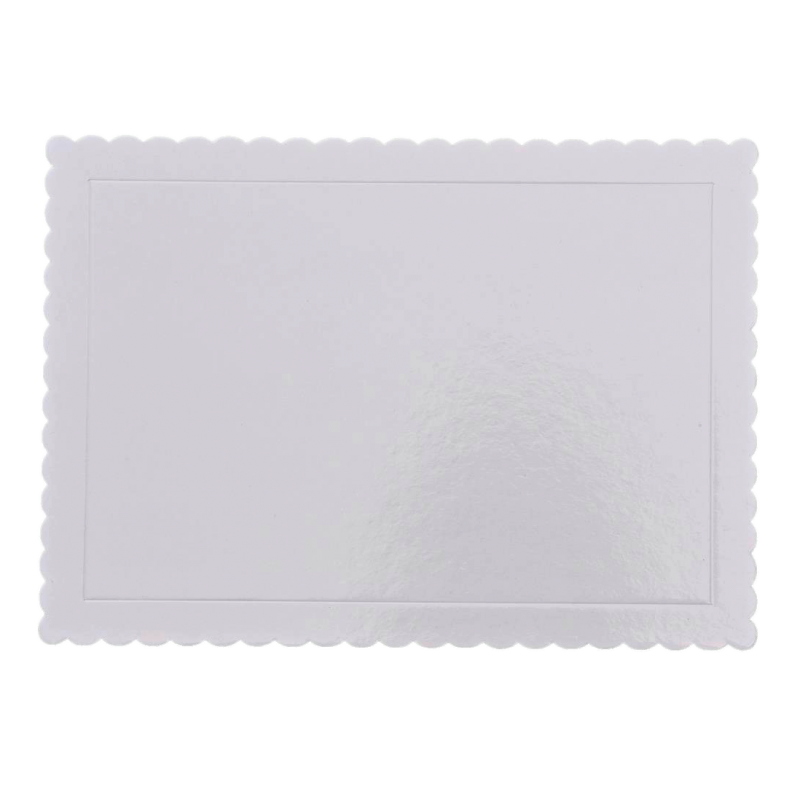 Base 3mm Rectangular Extrafuerte 25x35cm Blanca Azucren