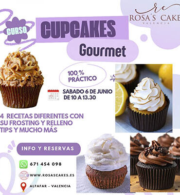 CURSO "CUPCAKES GOURMET" - SABADO 06 DE JUNIO
