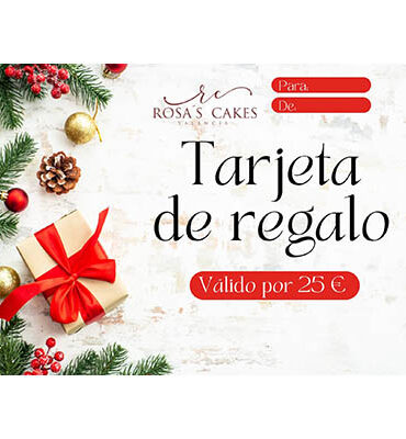 TARJETA REGALO 25 EUROS