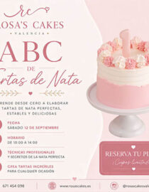 CURSO "ABC DE LAS TARTAS DE NATA" - DOMINGO 27 DE SEPTIEMBRE